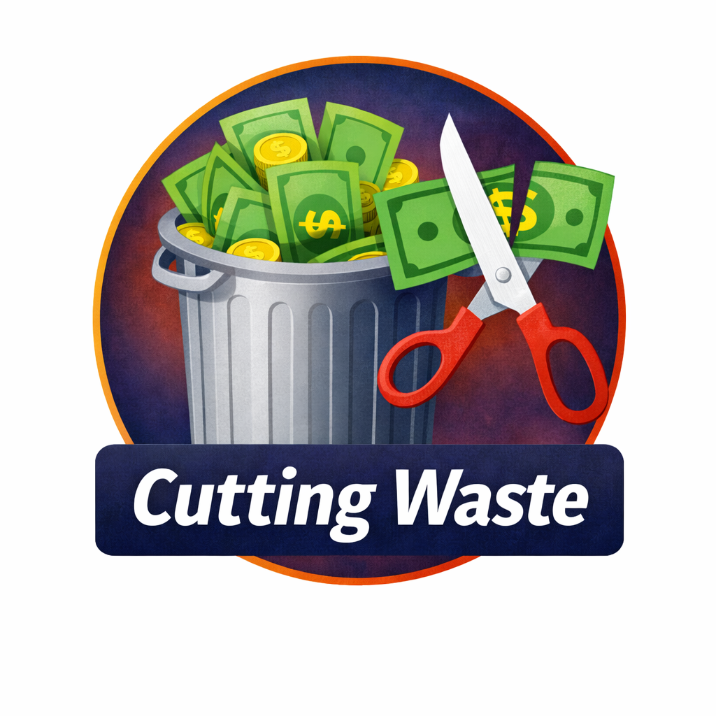Cutting Waste Icon